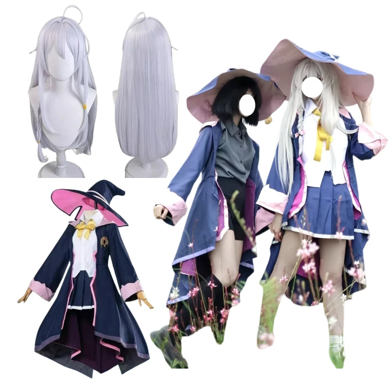 Witch Elaina Uniform Full Set Anime Cosplay Costume Wig Women Halloween Party Carnival Comic Exhibition Role Play Suit
Witch Elaina Uniform Full Set Anime Cosplay Costume Wig Women Halloween Party Carnival Comic Exhibition Role Play Suit