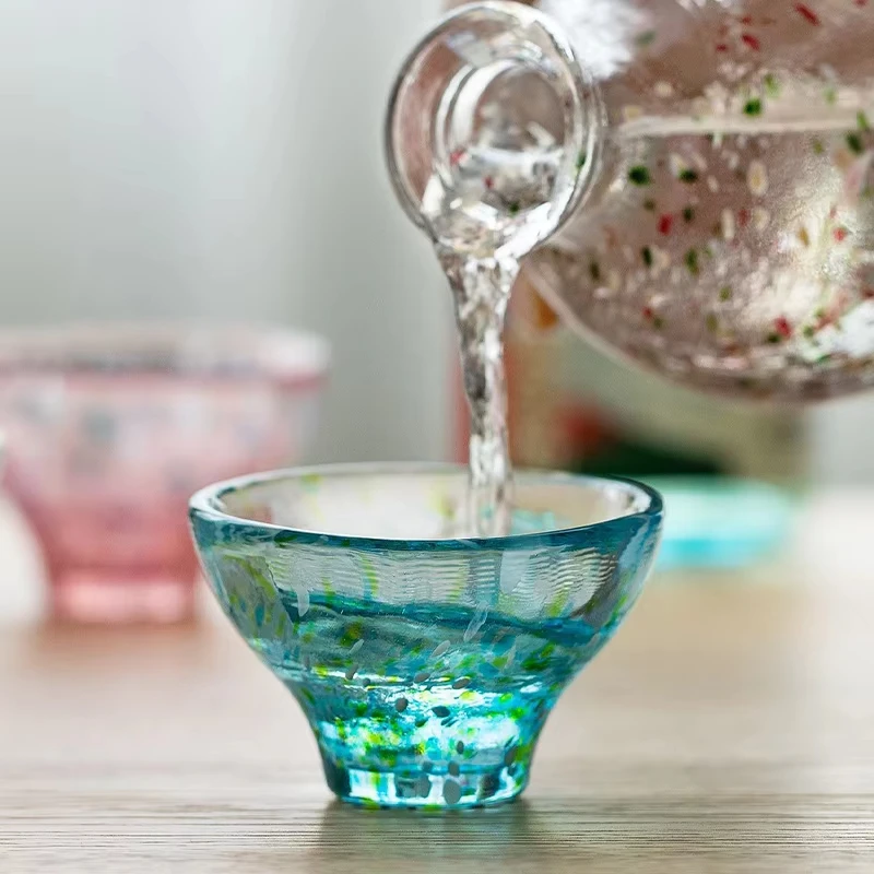 55ml Japanese Style Heat-Resistant Glass Tea Cup Handmade Crystal Master Mug Exquisite Sake Cup for Kung Fu Tea Ceremony
55ml Japanese Style Heat-Resistant Glass Tea Cup Handmade Crystal Master Mug Exquisite Sake Cup for Kung Fu Tea Ceremony