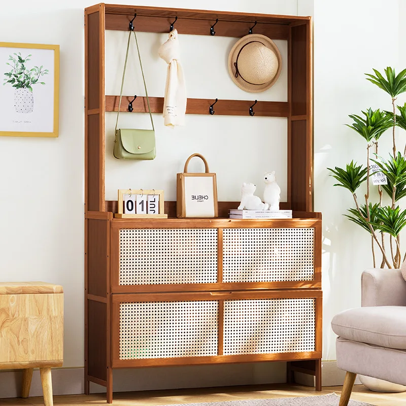 Shoe cabinet high vertical entry cabinet integrated entrance multi-layer door entry shoe rack at the door dust-proof
Shoe cabinet high vertical entry cabinet integrated entrance multi-layer door entry shoe rack at the door dust-proof