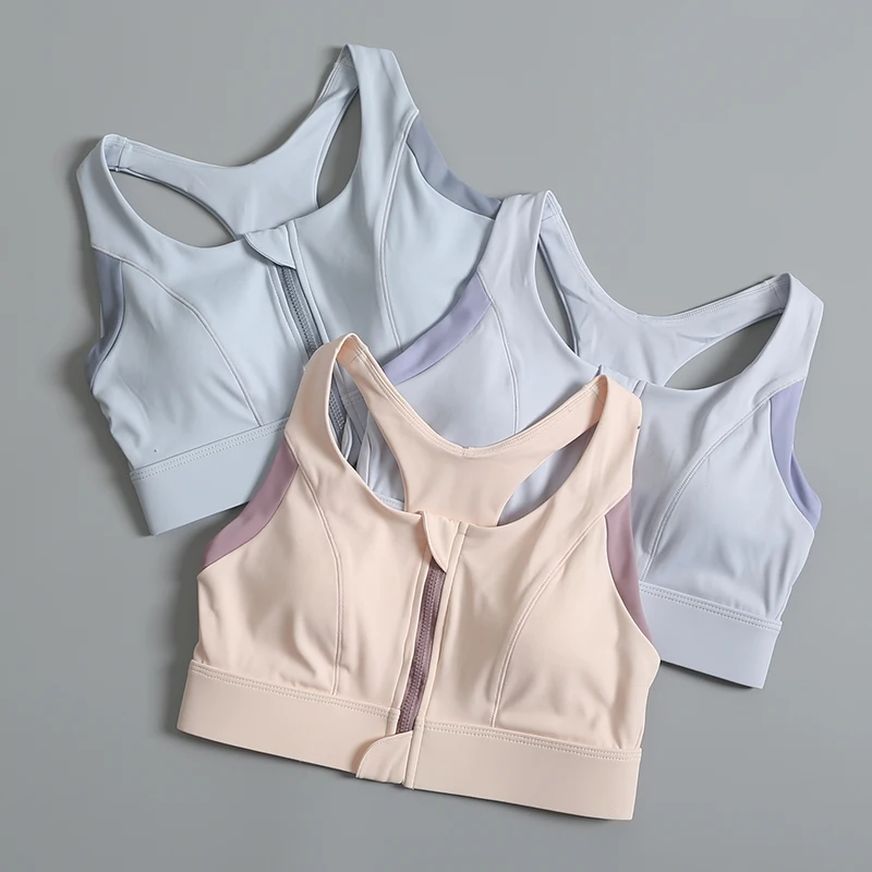 High-intensity front zipper sports underwear for women shock-proof running gathering yoga suit vest fitness bra bra
High-intensity front zipper sports underwear for women shock-proof running gathering yoga suit vest fitness bra bra