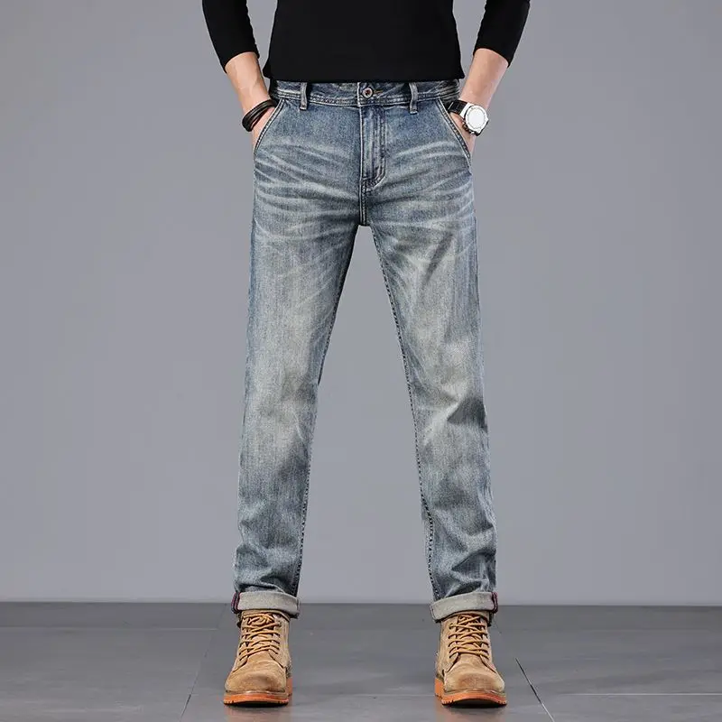 New Youth American Slant Pocket Jeans for Autumn 2025, Casual and Comfortable Versatile Straight Leg Pants men jeans
New Youth American Slant Pocket Jeans for Autumn 2025, Casual and Comfortable Versatile Straight Leg Pants men jeans