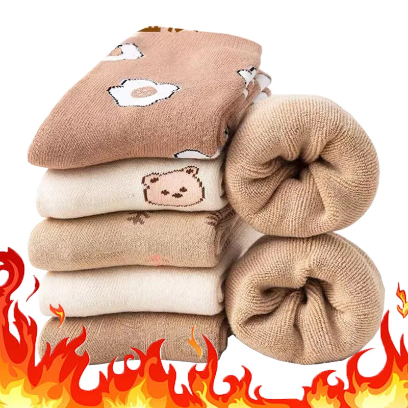 Autumn And Winter Women's Medium Tube Pure Cotton Plush Warm Long Tube Cotton Socks Happy Fun Harajuku Kawai
Autumn And Winter Women's Medium Tube Pure Cotton Plush Warm Long Tube Cotton Socks Happy Fun Harajuku Kawai