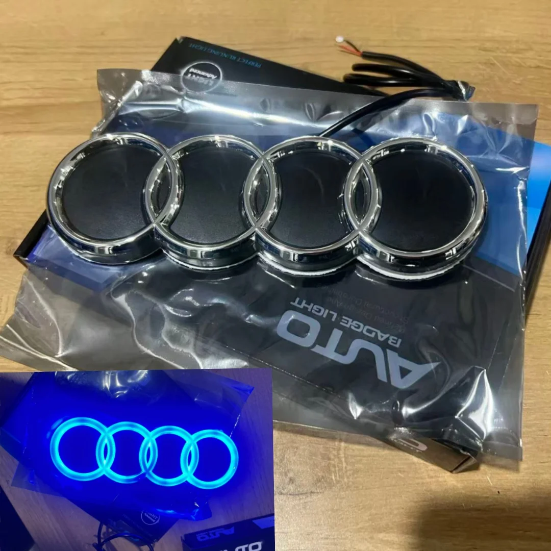 18*5.8CM 4D light LED four-ring badge car trunk logo applies to Audi A3A45A7A8S3S4S5S6S7Q3Q7TT car exterior parts rear fittings.
18*5.8CM 4D light LED four-ring badge car trunk logo applies to Audi A3A45A7A8S3S4S5S6S7Q3Q7TT car exterior parts rear fittings.