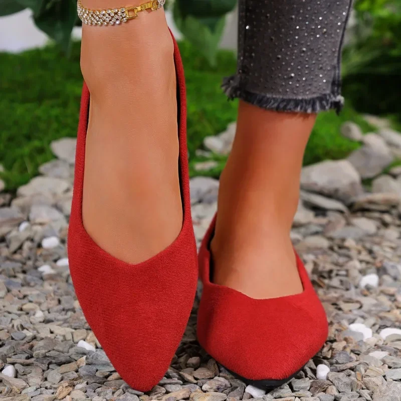 Shoes for Women 2025 Fashion Summer New Lace-up Cuff Solid Pointed Toe Women's Flats Concise Light Comfort Pointed Toe Loafers
Shoes for Women 2025 Fashion Summer New Lace-up Cuff Solid Pointed Toe Women's Flats Concise Light Comfort Pointed Toe Loafers