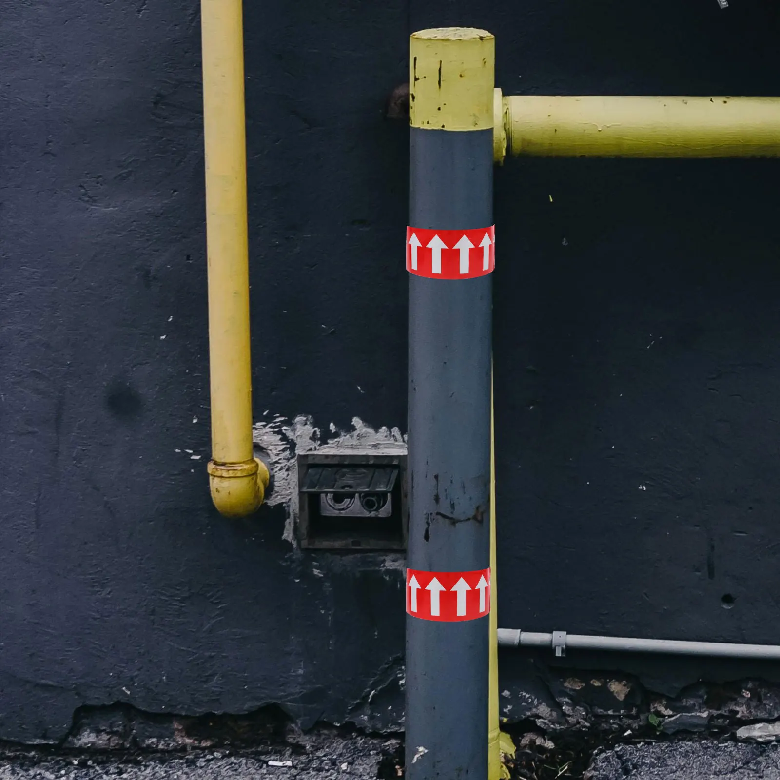 Pipeline Label Sticker Directional Sign Reflective Construction Markers Polystyrene Indicator
Pipeline Label Sticker Directional Sign Reflective Construction Markers Polystyrene Indicator