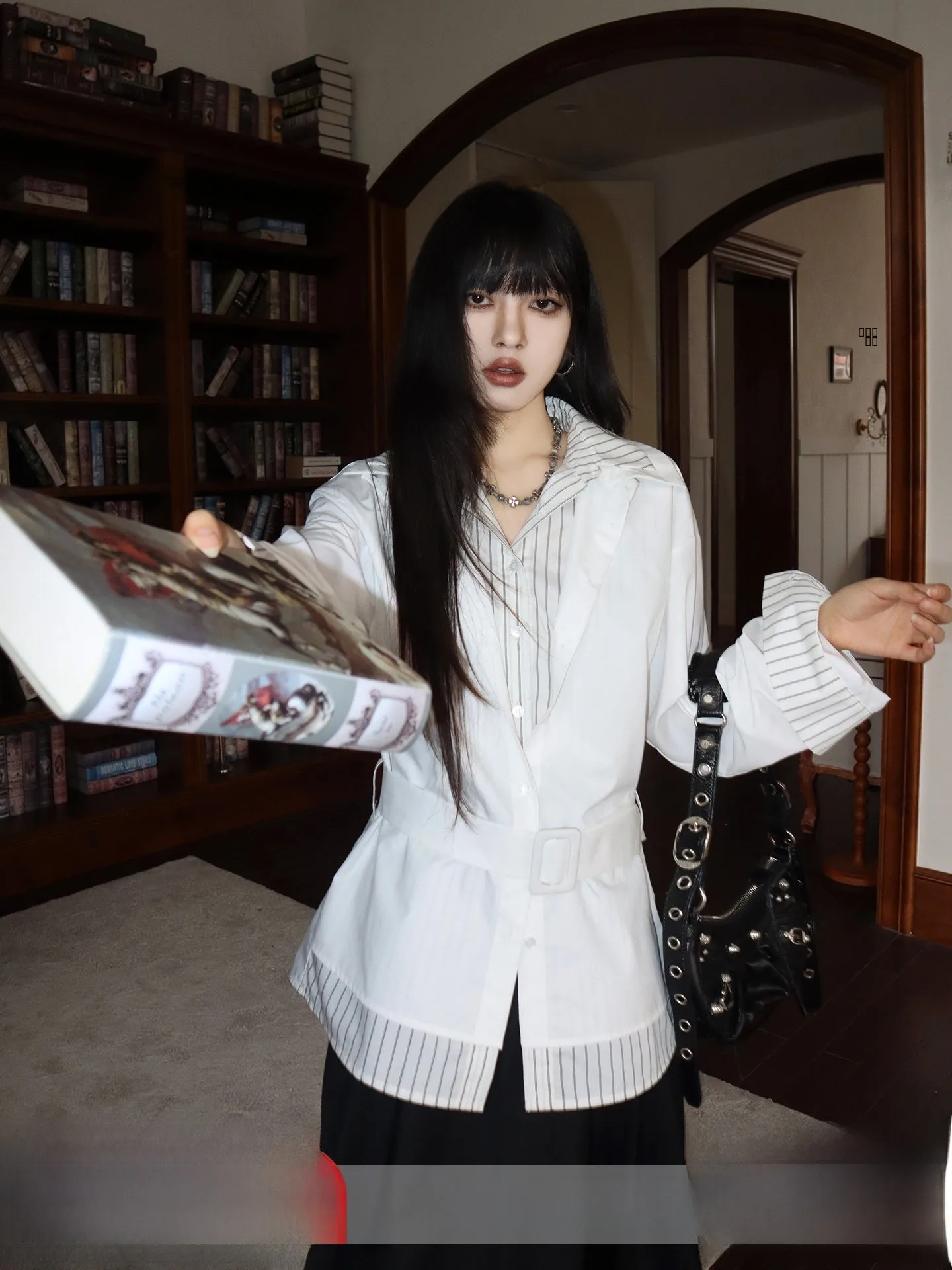 Утепленная женская куртка в клетку с воротником-стойкой, свободного кроя, в корейском стиле, для повседневной носки, осенняя, белая
Утепленная женская куртка в клетку с воротником-стойкой, свободного кроя, в корейском стиле, для повседневной носки, осенняя, белая