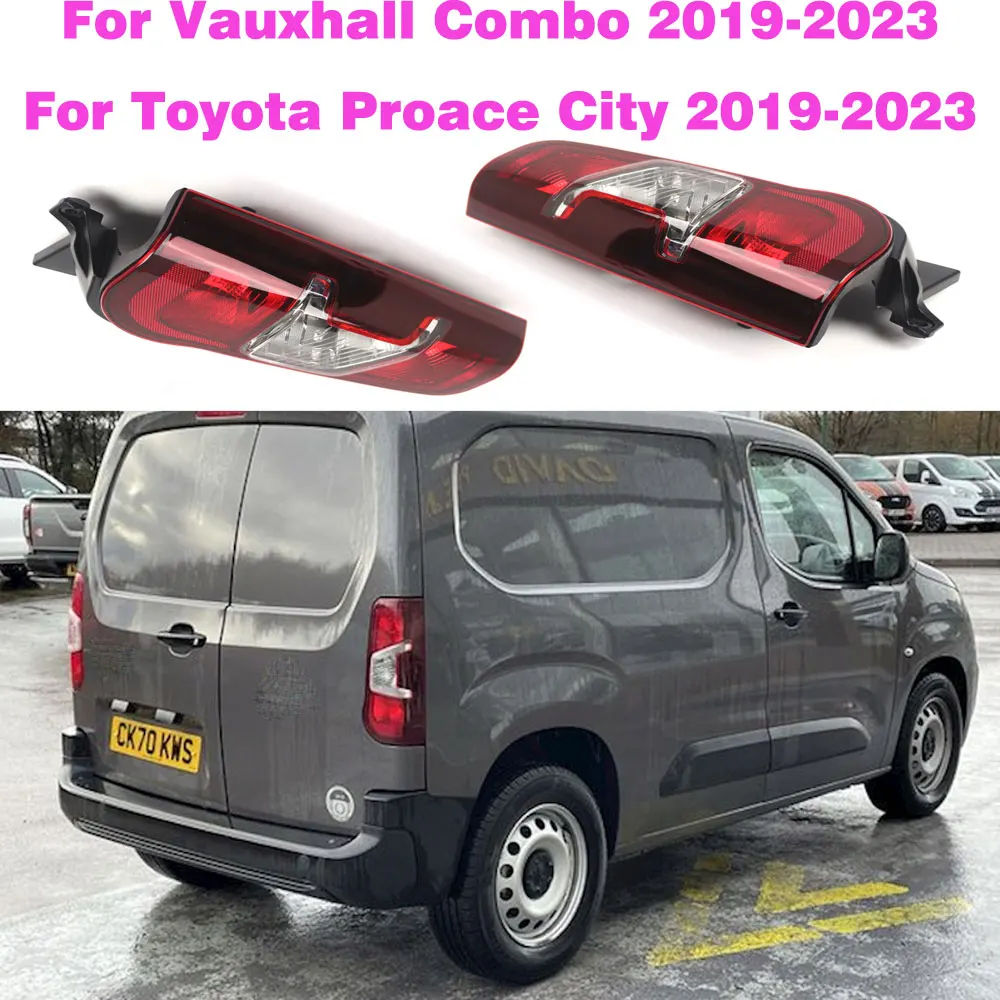 Without Bulb Tail Light Tail Lamp For Peugeot Partner For Citroen Berlingo For Vauxhall Combo For Toyota Proace City 2019-2023
Without Bulb Tail Light Tail Lamp For Peugeot Partner For Citroen Berlingo For Vauxhall Combo For Toyota Proace City 2019-2023