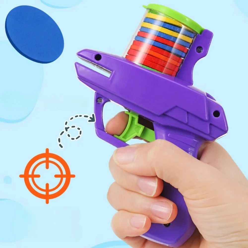 Kids Outdoor Game Foam Disc Gun Toy Flying Disc Shooting Launcher Gun Double Parent-child Interactive Children Toy
Kids Outdoor Game Foam Disc Gun Toy Flying Disc Shooting Launcher Gun Double Parent-child Interactive Children Toy