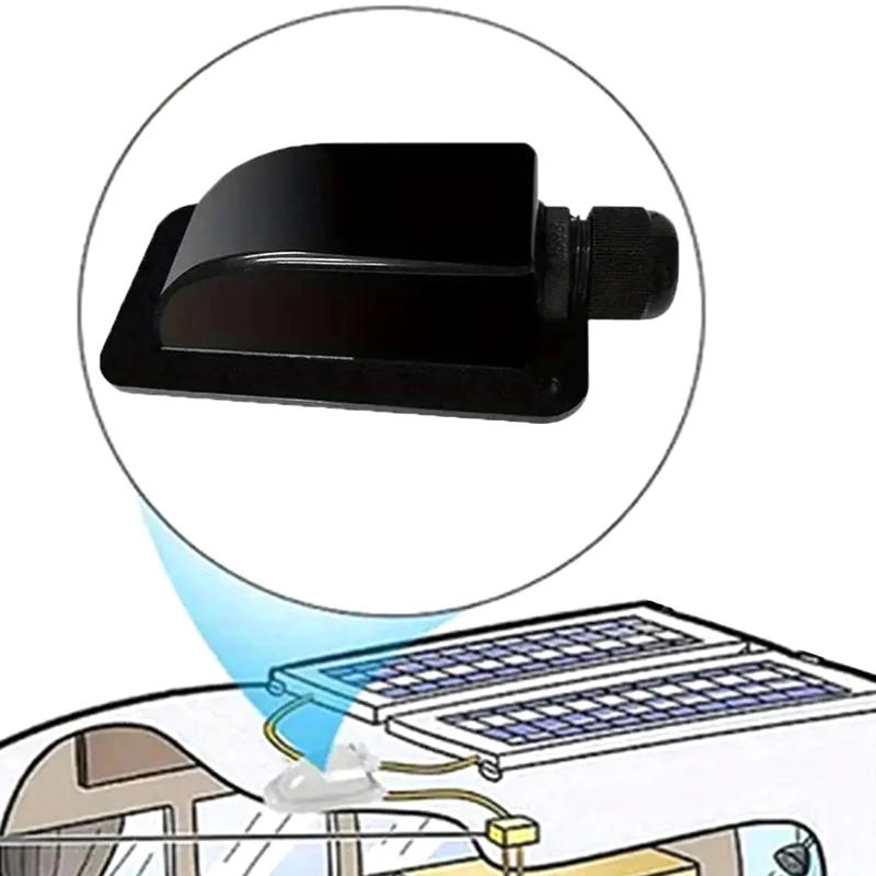 * Double Wire Entry Gland Box Solar Panel Roof Wire Entry Gland Box Cable Motorhome Hole RV Yacht Car Accessories New
* Double Wire Entry Gland Box Solar Panel Roof Wire Entry Gland Box Cable Motorhome Hole RV Yacht Car Accessories New