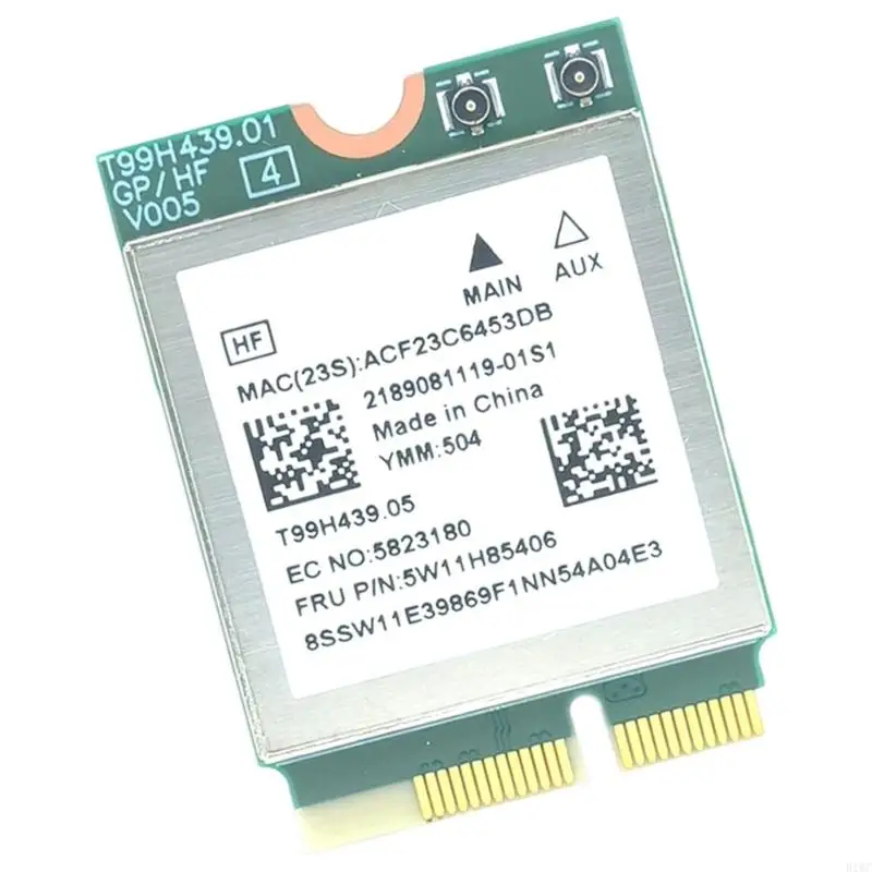 MT7927 Metal WiFi 7 Networking Card 8774Mbps Triples Band 6GHz 320MHz Bluetooth-compatible 5.4
MT7927 Metal WiFi 7 Networking Card 8774Mbps Triples Band 6GHz 320MHz Bluetooth-compatible 5.4