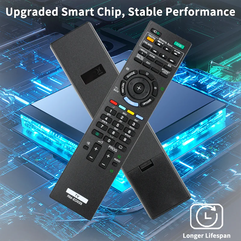 RM-ED035 For Sony Remote Control Compatible With Sony LCD TV KDL-22EX302 KDL-26EX301 KDL-26EX302 KDL-32EX301 KDL-32EX302 KDL-32E
RM-ED035 For Sony Remote Control Compatible With Sony LCD TV KDL-22EX302 KDL-26EX301 KDL-26EX302 KDL-32EX301 KDL-32EX302 KDL-32E