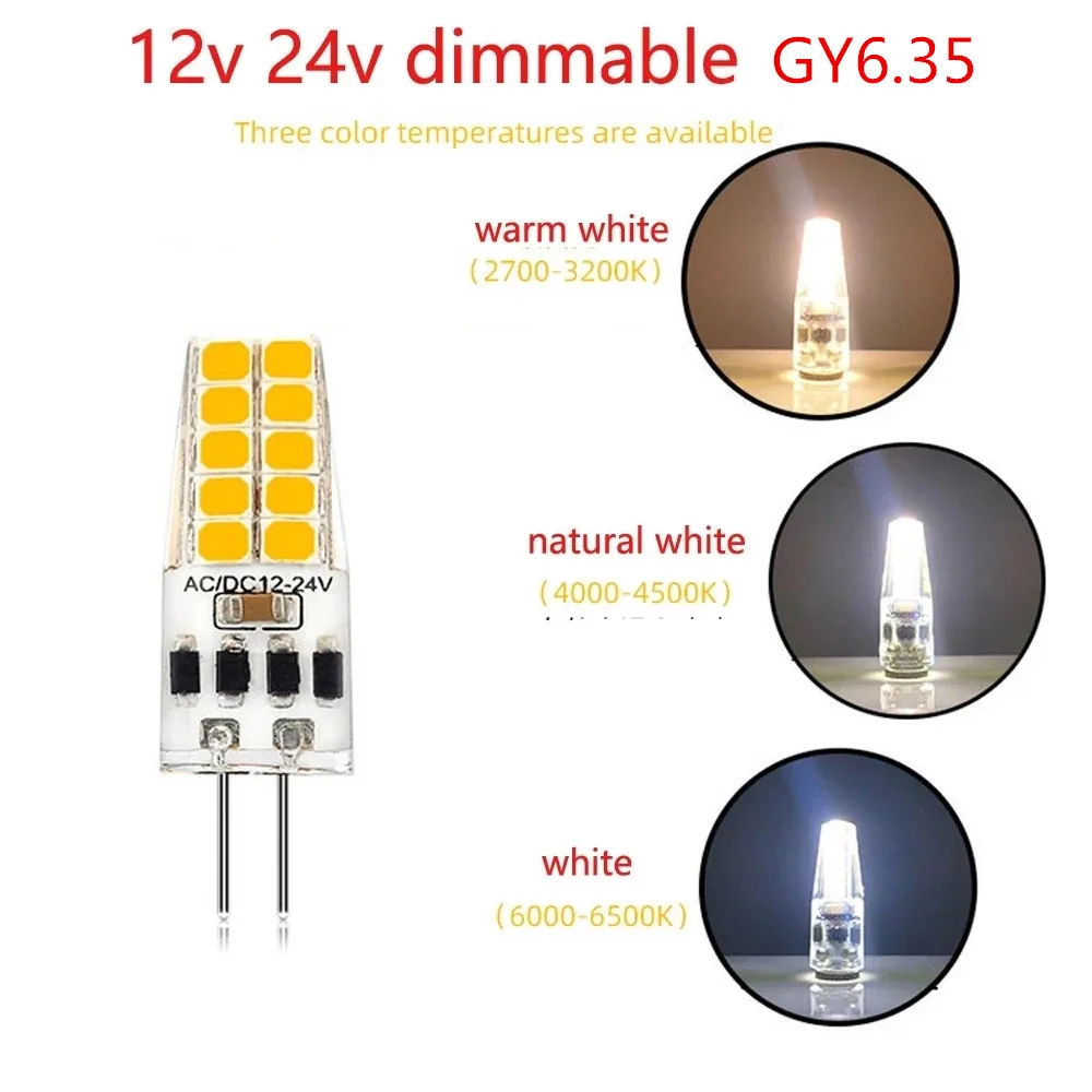 10pcs GY6.35 Dimmable SMD2835 20 LED Bulb AC/DC12-24V LED Light Replace Traditional of Halogen Bulb for Pendant Lighting
10pcs GY6.35 Dimmable SMD2835 20 LED Bulb AC/DC12-24V LED Light Replace Traditional of Halogen Bulb for Pendant Lighting