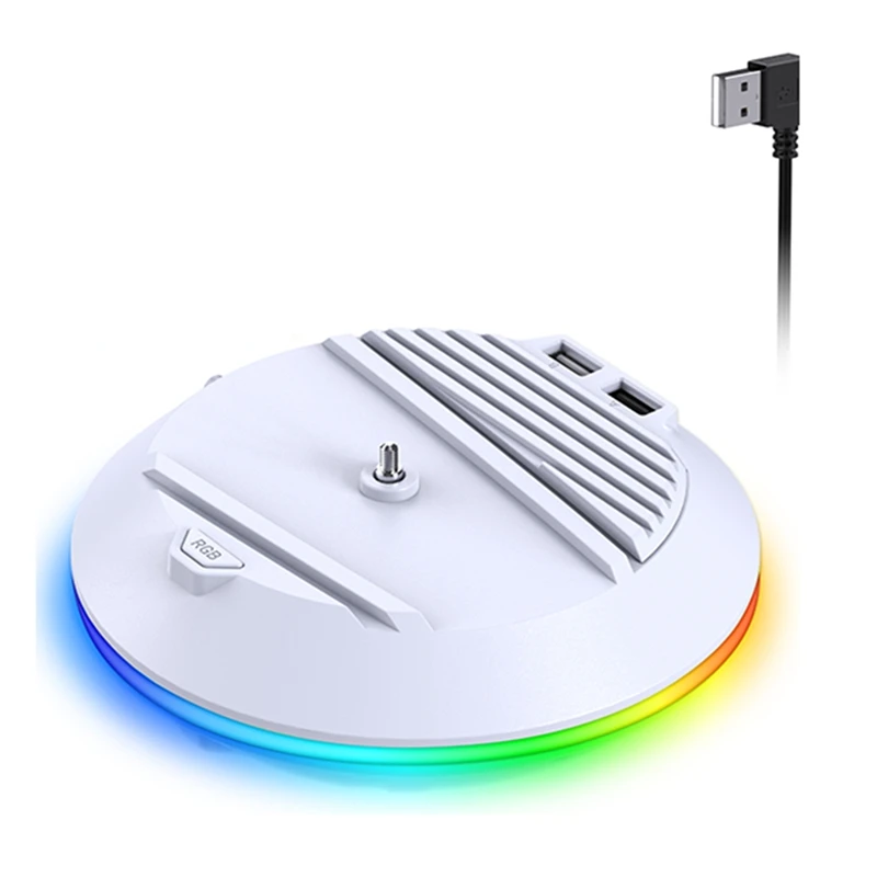 Vertical Stand With RGB Light For PS5 Slim / PS5 Pro Console Anti-Slip Base Bracket Holder Bracket Gaming Accessories-AD03
Vertical Stand With RGB Light For PS5 Slim / PS5 Pro Console Anti-Slip Base Bracket Holder Bracket Gaming Accessories-AD03
