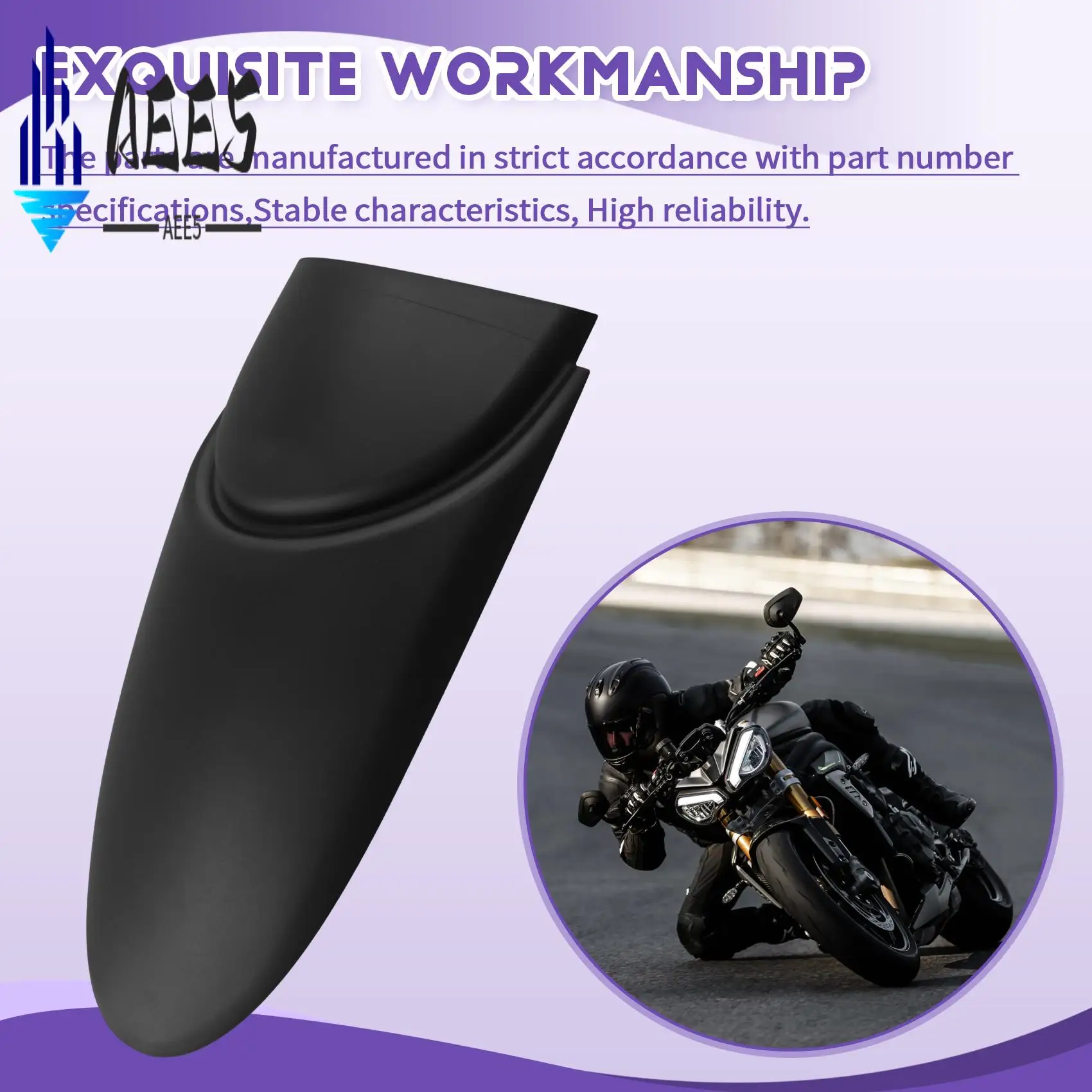 AEE5-Motorcycle Front Fender Mudguard Extender Splash Guard Extension For Speed Triple 1200 RS (2021-) 1200 RR (2022-)
AEE5-Motorcycle Front Fender Mudguard Extender Splash Guard Extension For Speed Triple 1200 RS (2021-) 1200 RR (2022-)