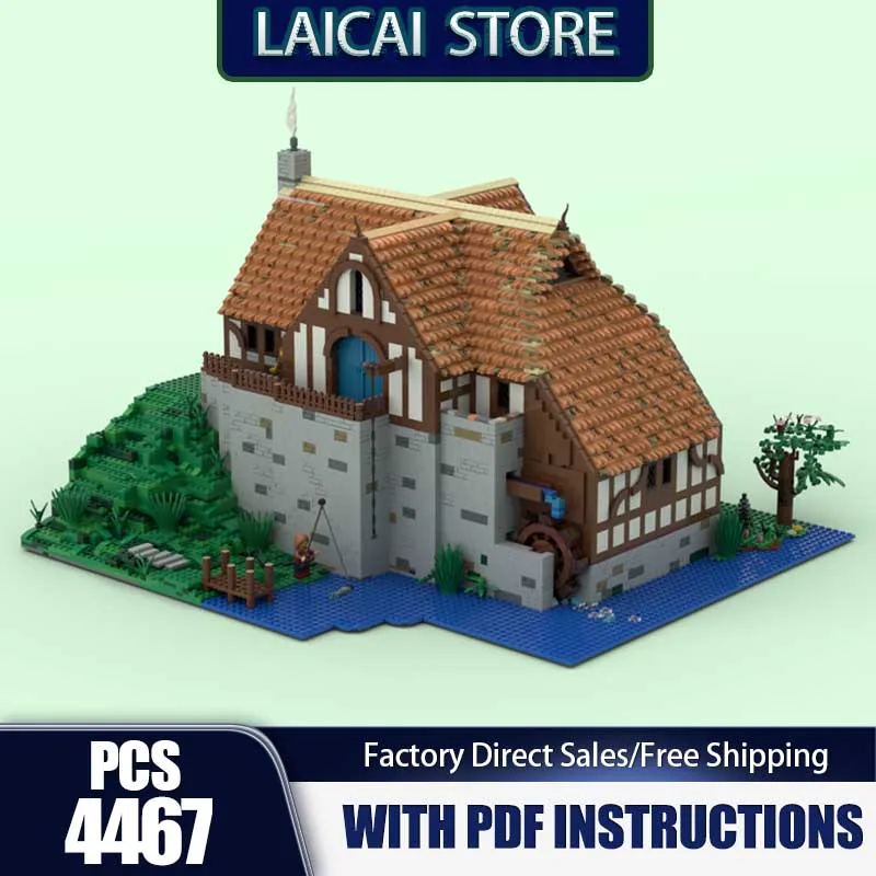 Magic Rings Model Moc Building Bricks Mill Model Model Technology Blocks Gifts Famous Scene Construstion Toys Set Assembly
Magic Rings Model Moc Building Bricks Mill Model Model Technology Blocks Gifts Famous Scene Construstion Toys Set Assembly