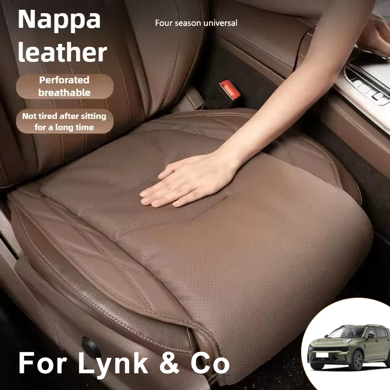 New Car Seat Cushion Waist Cushion For Lynk & Co Breathable and Ventilated Nappa Leather All Season Front Seat Cushion
New Car Seat Cushion Waist Cushion For Lynk & Co Breathable and Ventilated Nappa Leather All Season Front Seat Cushion