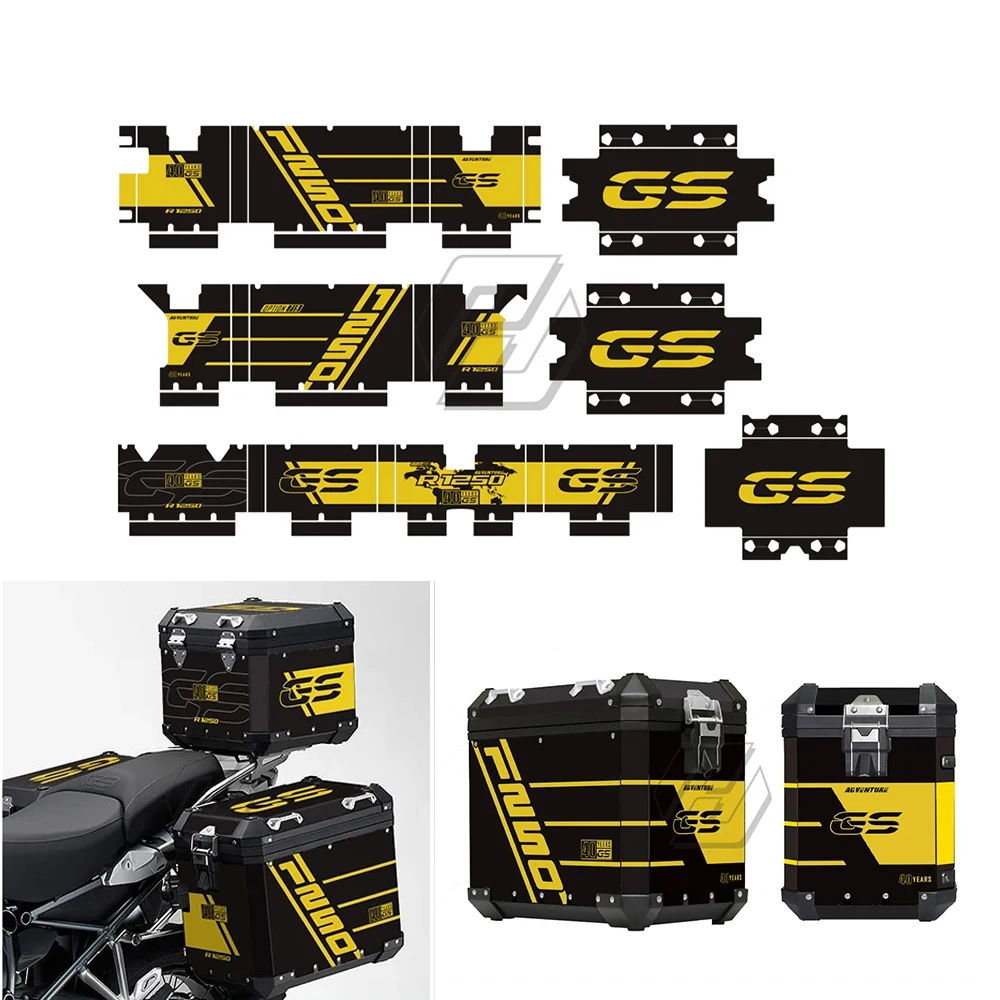 Motorcycle Aluminum Box Reflective Sticker Case For Panniers 40 Years R1250GS Adventure 2019-2021
Motorcycle Aluminum Box Reflective Sticker Case For Panniers 40 Years R1250GS Adventure 2019-2021