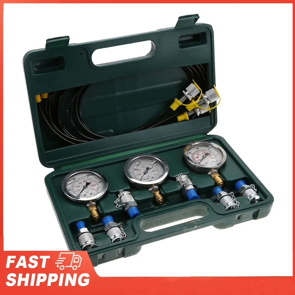 Тест гидравлического давления Комплект для испытания гидравлического давления Комплект для испытания гидравлического давления экскаватора с муфтой точки тестирования и манометром
Тест гидравлического давления Комплект для испытания гидравлического давления Комплект для испытания гидравлического давления экскаватора с муфтой точки тестирования и манометром