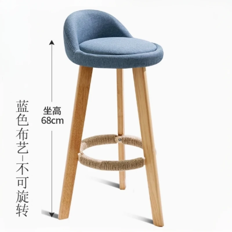 Wood Minimalistic Chairs High Nordic Luxury Living Room Kitchen Bar Chair High Modern Sillas Altas Para Barra Bar Furniture
Wood Minimalistic Chairs High Nordic Luxury Living Room Kitchen Bar Chair High Modern Sillas Altas Para Barra Bar Furniture
