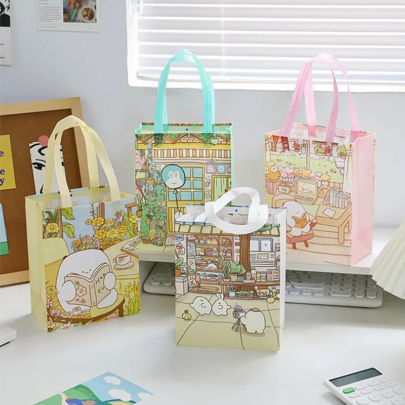 StoBag, Children's Day Cartoon-Themed Non-Woven Tote Bags, For Birthday Party, Daily Gifting Use, Durable Packaging Candy Cake
StoBag, Children's Day Cartoon-Themed Non-Woven Tote Bags, For Birthday Party, Daily Gifting Use, Durable Packaging Candy Cake