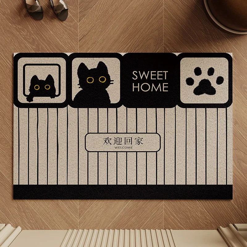 VIKAMA Trendy Entryway Doormat Anti-Slip Stain-Resistant Outdoor Floor Mat Indoor Welcome Home Decor Kitchen Rug
VIKAMA Trendy Entryway Doormat Anti-Slip Stain-Resistant Outdoor Floor Mat Indoor Welcome Home Decor Kitchen Rug