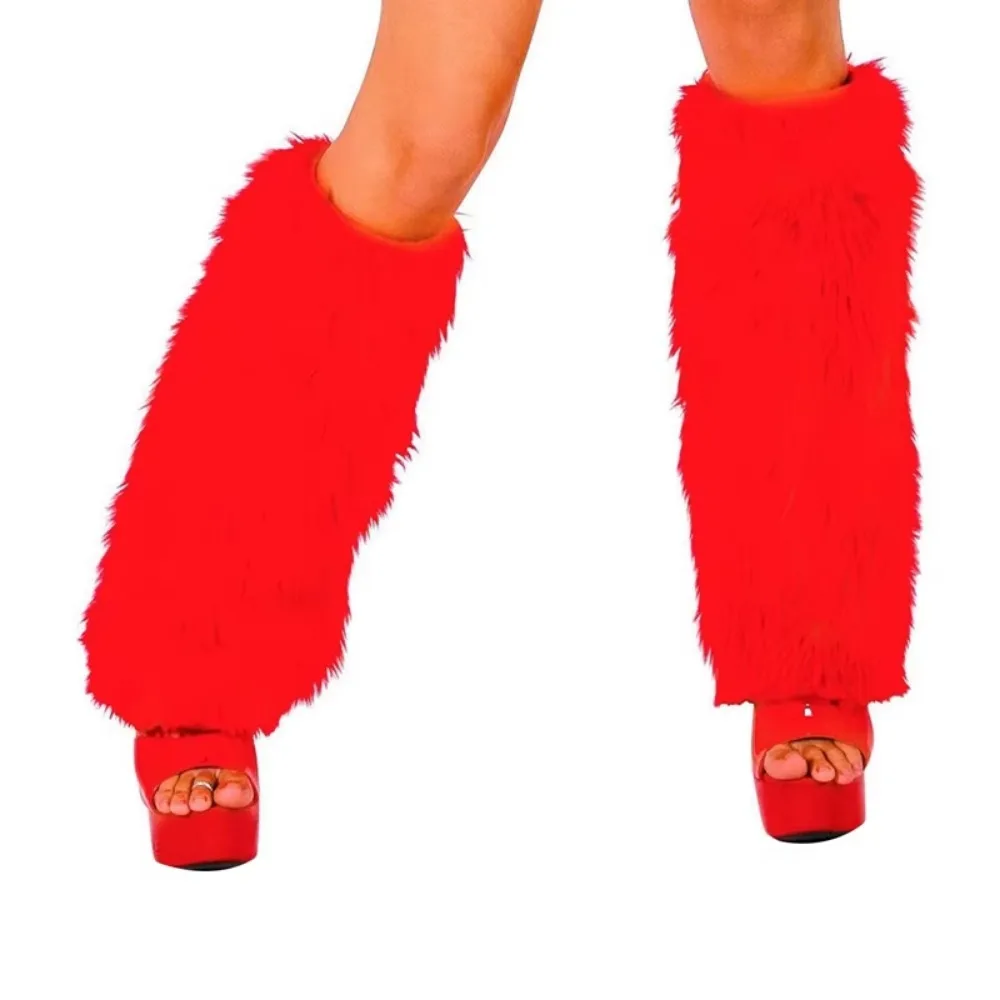 Soft Fluffy Faux Fur Leg Warmers Solid Color Thick Knee High Boots Cover Colorful Comfortable Warm Knee Sleeve Christmas Party
Soft Fluffy Faux Fur Leg Warmers Solid Color Thick Knee High Boots Cover Colorful Comfortable Warm Knee Sleeve Christmas Party