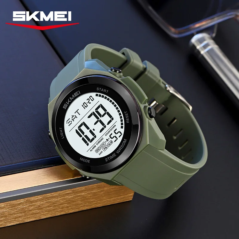 SKMEI военные EL легкие водонепроницаемые электронные часы спортивные цифровые наручные часы для мужчин женщин студентов Chrono часы Reloj Hombre
SKMEI военные EL легкие водонепроницаемые электронные часы спортивные цифровые наручные часы для мужчин женщин студентов Chrono часы Reloj Hombre
