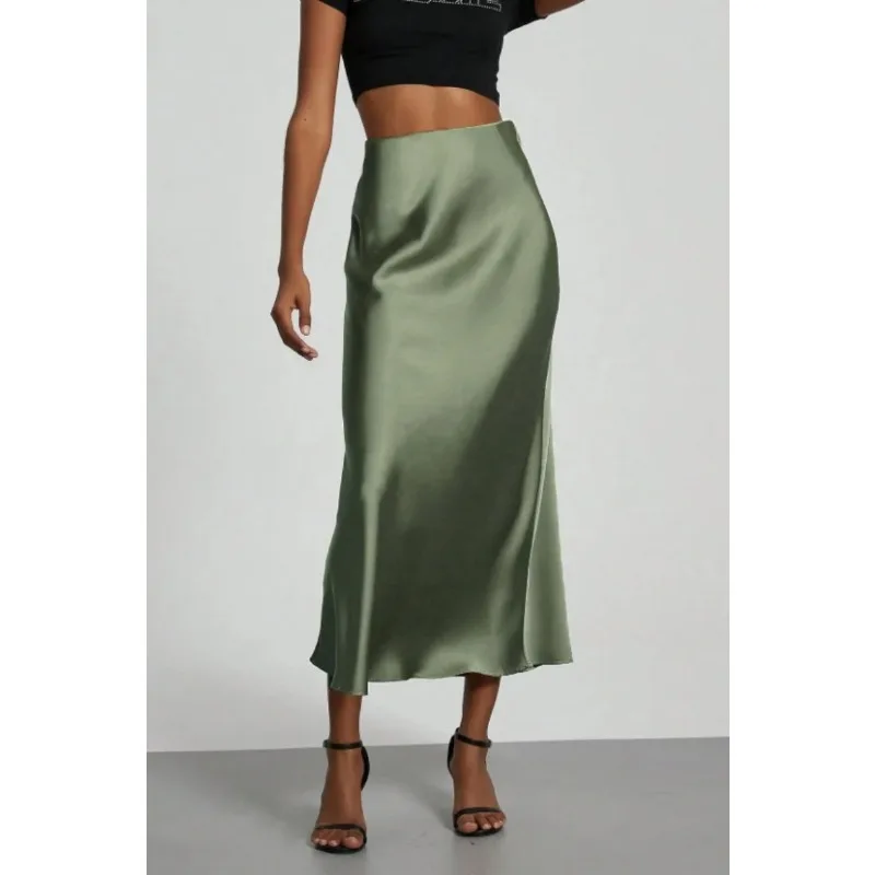 Willshela 2024 Black Satin Skirt Woman High Waist Elegant Long Skirts For Women Fashion Summer Midi Skirt Office Women's Skirts
Willshela 2024 Black Satin Skirt Woman High Waist Elegant Long Skirts For Women Fashion Summer Midi Skirt Office Women's Skirts
