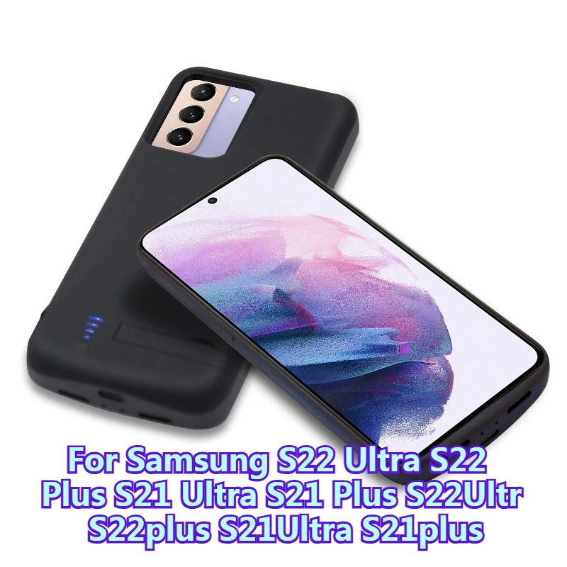 Battery Charger Case for Samsung S24 S22 Ultra S22 Plus S21 Ultra S21 Plus S22Ultra S22plus S21Ultra S21plus Battery Case
Battery Charger Case for Samsung S24 S22 Ultra S22 Plus S21 Ultra S21 Plus S22Ultra S22plus S21Ultra S21plus Battery Case