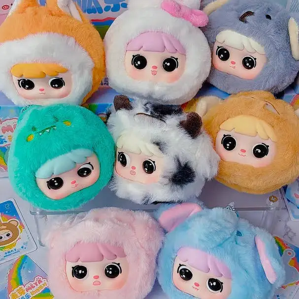 Meya Animal Party Series, плюшевая виниловая слепая коробка, подвеска, игрушка Meya Mystery Box, мягкие куклы, виниловая модель, модная игра, новый продукт
Meya Animal Party Series, плюшевая виниловая слепая коробка, подвеска, игрушка Meya Mystery Box, мягкие куклы, виниловая модель, модная игра, новый продукт
