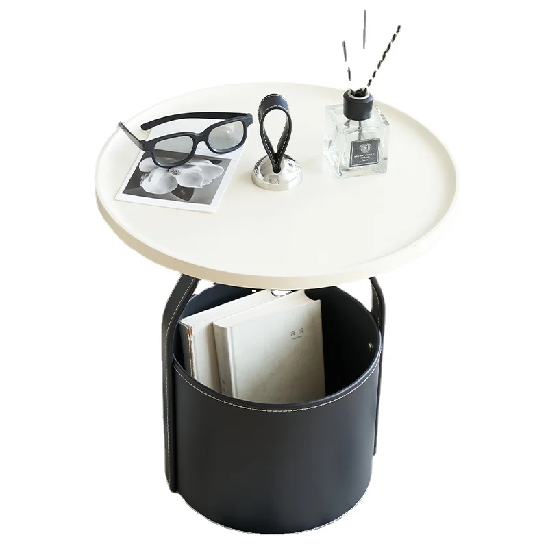 Xl Mobile Saddle Leather Storage Sofa and Tea Table Bedside Table Hand Carrying Small Table
Xl Mobile Saddle Leather Storage Sofa and Tea Table Bedside Table Hand Carrying Small Table