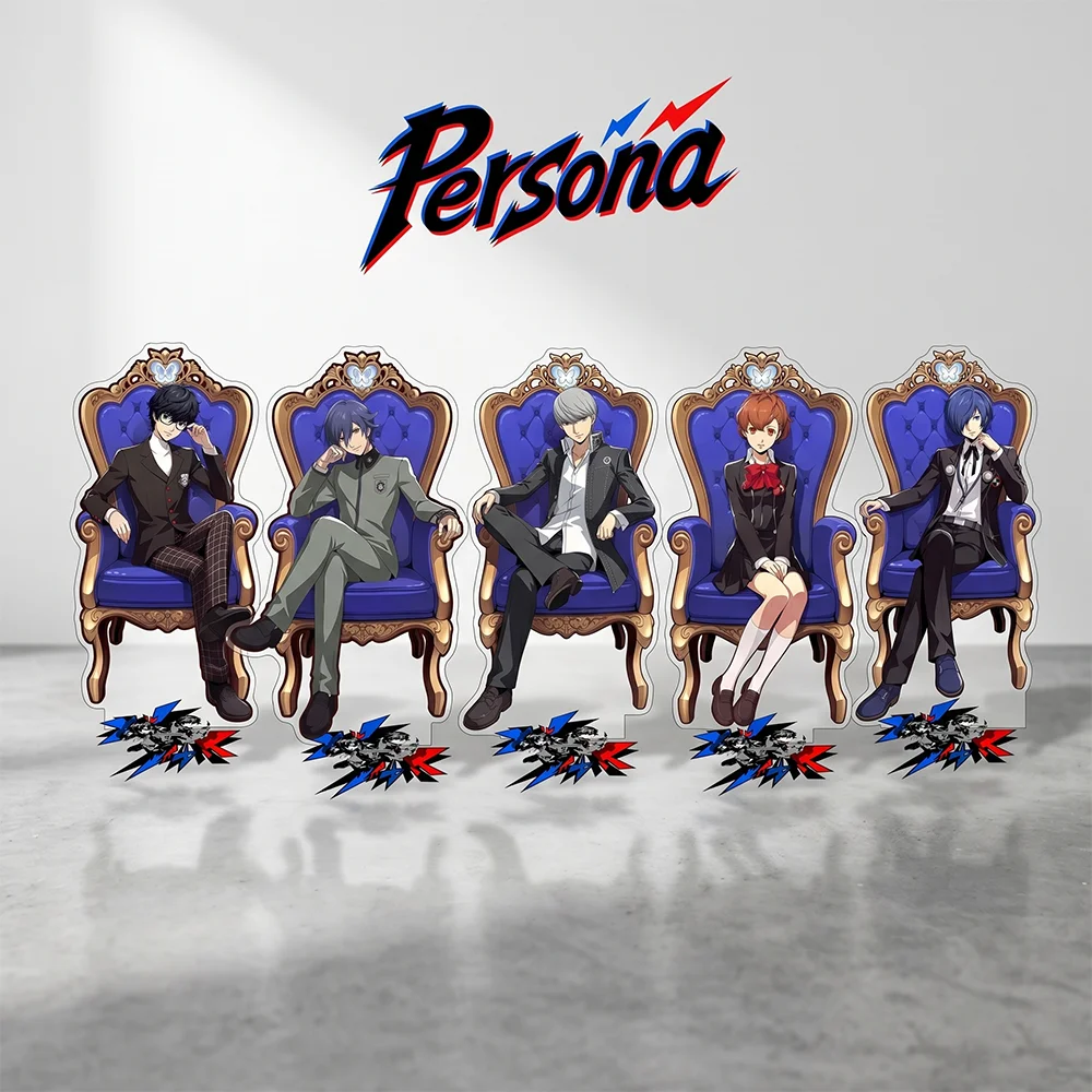 GAME Persona 30th Anniversary blue throne Ver 15CM Double Sided Acrylic Stand keychain 2026 New Anime Stand Joker Desk Decor
GAME Persona 30th Anniversary blue throne Ver 15CM Double Sided Acrylic Stand keychain 2026 New Anime Stand Joker Desk Decor