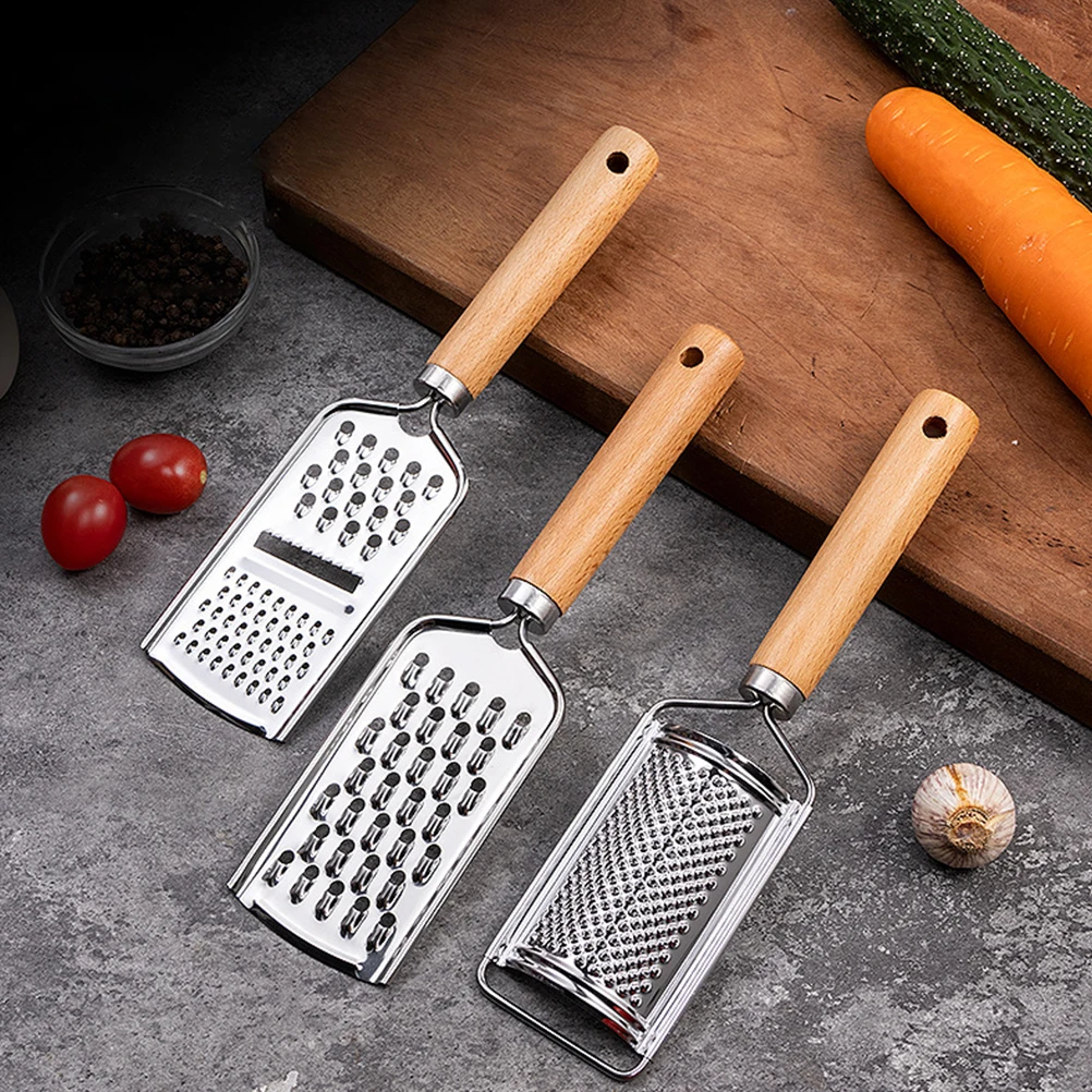 3pcs Stainless Steel Grater Vegetable Grater Multi Functional Slicer Tool For Kitchen Cooking Cheese Potato Shredding
3pcs Stainless Steel Grater Vegetable Grater Multi Functional Slicer Tool For Kitchen Cooking Cheese Potato Shredding