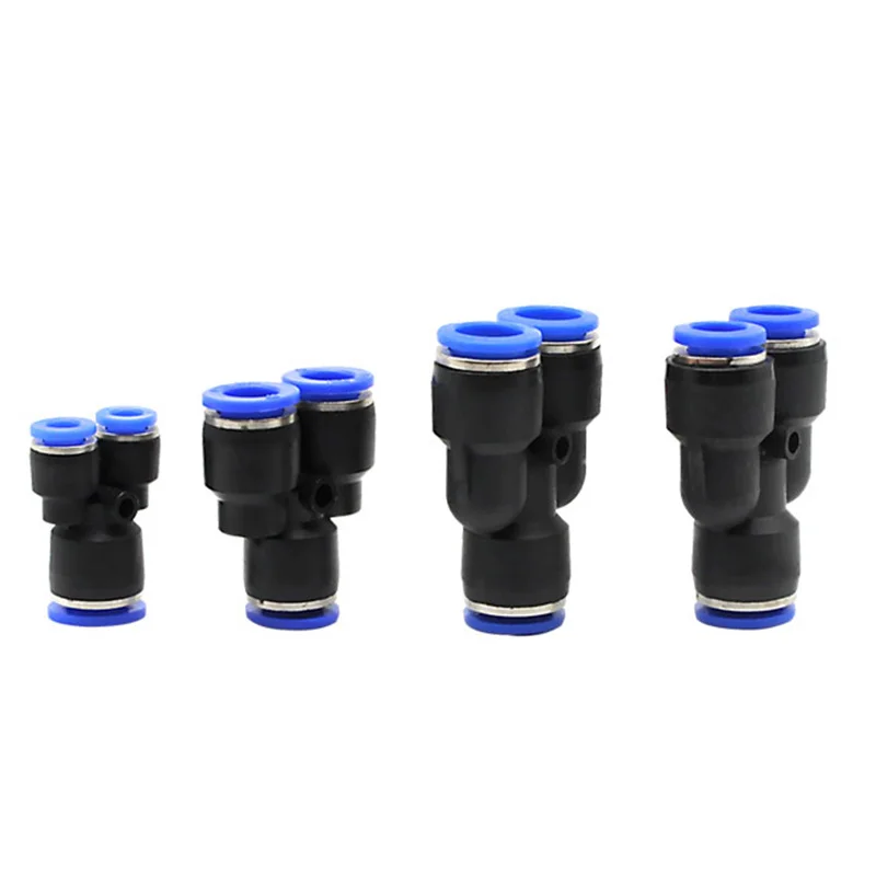 1PCS Pneumatic fitting connector tube Y type 3-way tee quick push in joint PY-6 PY-4 PY-8 PY-10 PY-12
1PCS Pneumatic fitting connector tube Y type 3-way tee quick push in joint PY-6 PY-4 PY-8 PY-10 PY-12