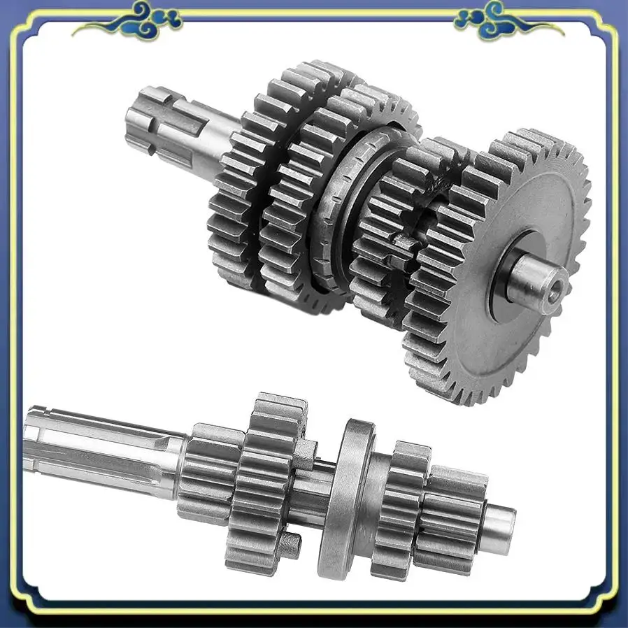 AU16-Main Counter Shaft With Reverse (3 Forward Plus 1 Reverse Gear) For 110-125CC ATV Dirt Bike ATV Horizontal Engine Parts
AU16-Main Counter Shaft With Reverse (3 Forward Plus 1 Reverse Gear) For 110-125CC ATV Dirt Bike ATV Horizontal Engine Parts
