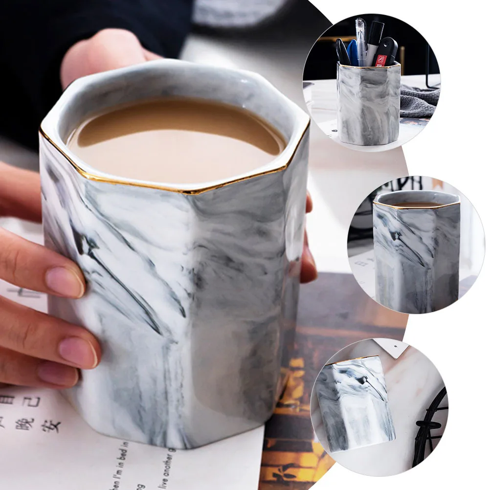 Marble Design Organizer Brush Holder for Women Makeup Supplies Eyebrow Pen Eyeliner Pencil Holder Desktop Cup
Marble Design Organizer Brush Holder for Women Makeup Supplies Eyebrow Pen Eyeliner Pencil Holder Desktop Cup