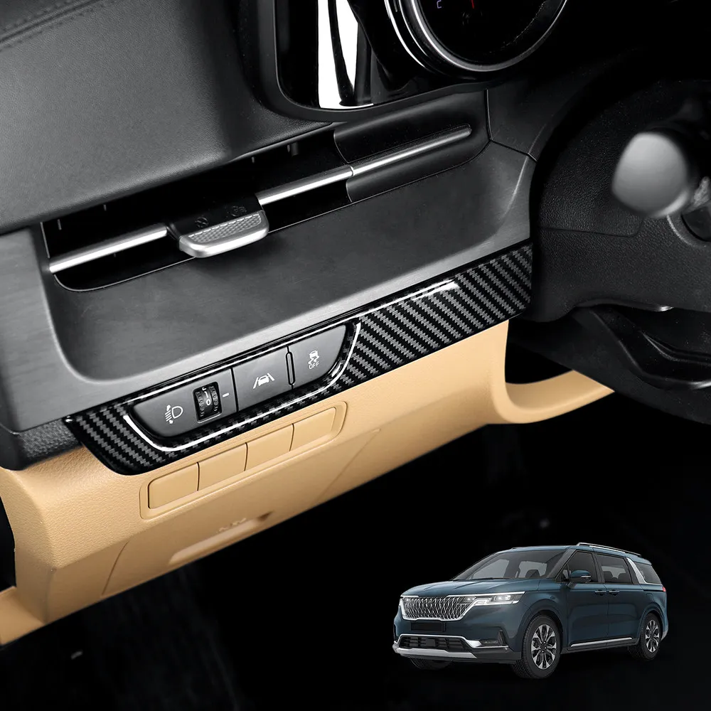 For Kia Carnival 2021-24 ABS Headlight Adjustment Decorative Frame
For Kia Carnival 2021-24 ABS Headlight Adjustment Decorative Frame