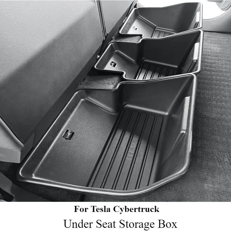 3Pcs/Set For Tesla Cybertruck Rear Seat Lower Storage Box Waterproof Backseat Storage Tray Cybertruck Car Interior Accessories
3Pcs/Set For Tesla Cybertruck Rear Seat Lower Storage Box Waterproof Backseat Storage Tray Cybertruck Car Interior Accessories