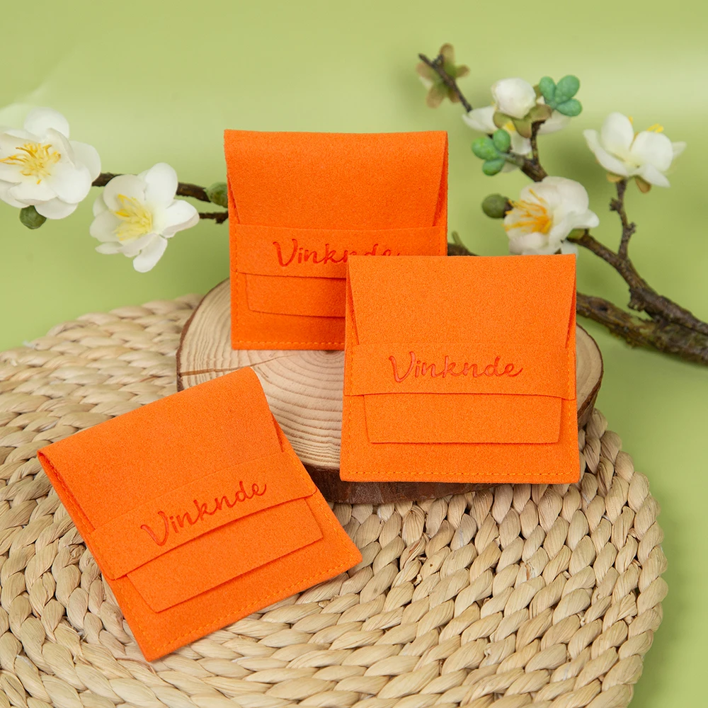 50/100Pcs Microfiber Custom Jewelry Packaging Pouch Deboss Logo Print Suede Velvet Orange Jewellry Bags Perfume Cosmetic Pouches
50/100Pcs Microfiber Custom Jewelry Packaging Pouch Deboss Logo Print Suede Velvet Orange Jewellry Bags Perfume Cosmetic Pouches