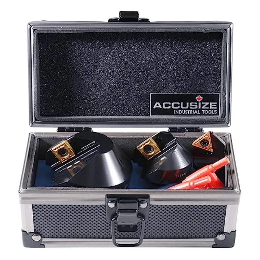 1/4'', 1/2'' and 1-1/4'' 90 Degree Indexable Carbide Countersinks, 0046-0990
1/4'', 1/2'' and 1-1/4'' 90 Degree Indexable Carbide Countersinks, 0046-0990