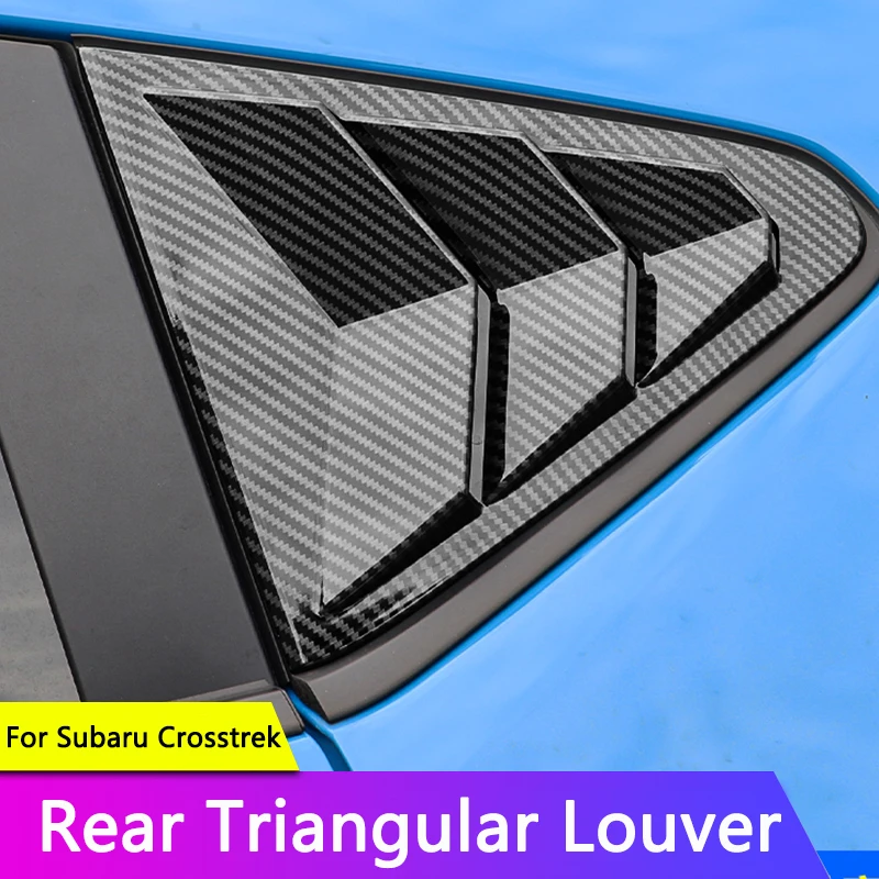 QHCP Car Rear Window Shutter Cover ABS Window Louver Side Vent Trims Decor For Subaru Crosstrek 23-24 Styling Exterior Accessory
QHCP Car Rear Window Shutter Cover ABS Window Louver Side Vent Trims Decor For Subaru Crosstrek 23-24 Styling Exterior Accessory