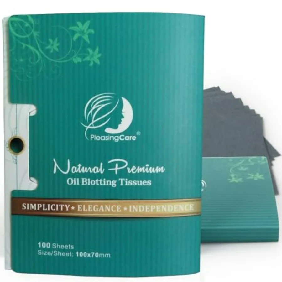Premium Facial Oil Blotting Paper, 200 Counts - Natural Bamboo Charcoal Face Blotting Sheets, Easy Take Out Design - Top Handy
Premium Facial Oil Blotting Paper, 200 Counts - Natural Bamboo Charcoal Face Blotting Sheets, Easy Take Out Design - Top Handy