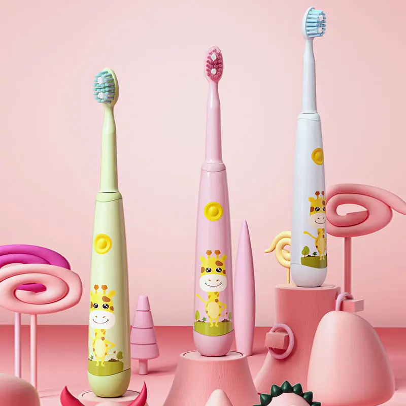 Ультразвуковая Детская электрическая зубная щетка со сменными насадками, детская зубная щетка с мультяшным рисунком, ультразвуковая Водонепроницаемая мягкая щетка для волос IPX7
Ультразвуковая Детская электрическая зубная щетка со сменными насадками, детская зубная щетка с мультяшным рисунком, ультразвуковая Водонепроницаемая мягкая щетка для волос IPX7