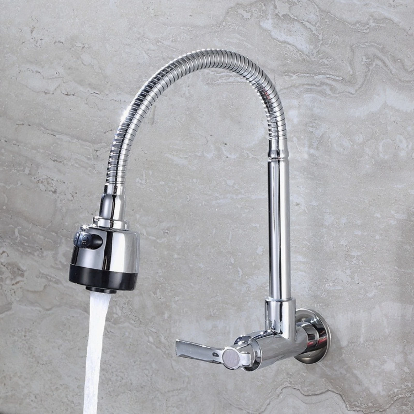 Wanxiang faucet kitchen wall mounted single cooling Wanxiang vegetable basin faucet kitchen stainless steel balcony faucet
Wanxiang faucet kitchen wall mounted single cooling Wanxiang vegetable basin faucet kitchen stainless steel balcony faucet