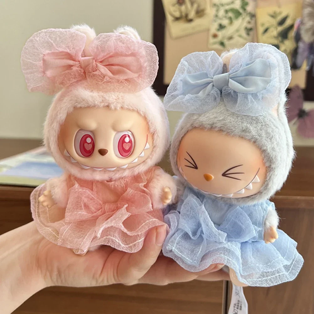 Labubu Outfit: Pink Gauze Skirt with Necklace & Straw Hat - Stylish & Elegant Labubu Ropa for 17cm Vinyl Dolls
Labubu Outfit: Pink Gauze Skirt with Necklace & Straw Hat - Stylish & Elegant Labubu Ropa for 17cm Vinyl Dolls