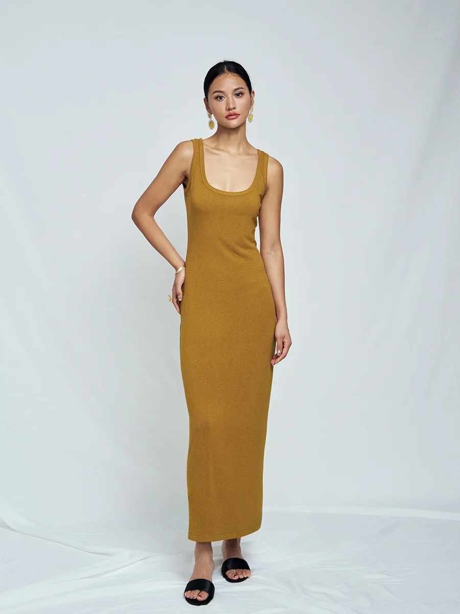 KARFELY High Elasticity Acetate Wool Ken Doll Style Lazy Women's Vest Dress U-Neck Long Skirt Slimming Effect Summer Dress
KARFELY High Elasticity Acetate Wool Ken Doll Style Lazy Women's Vest Dress U-Neck Long Skirt Slimming Effect Summer Dress