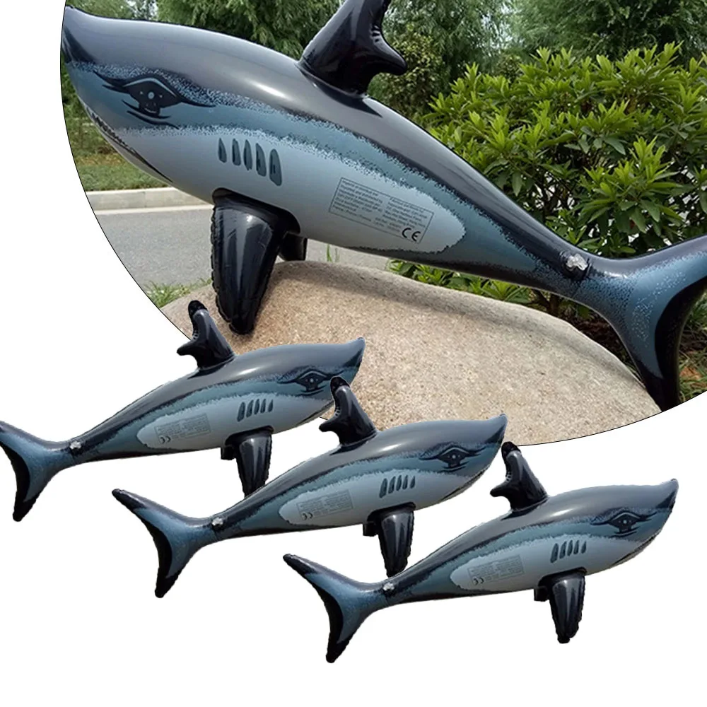 1PCS Floating Shark Float Toy Kids Adults Inflatable Water Swimming Pool Simulation Whale Fish Animals Toys Pool Accessories
1PCS Floating Shark Float Toy Kids Adults Inflatable Water Swimming Pool Simulation Whale Fish Animals Toys Pool Accessories 