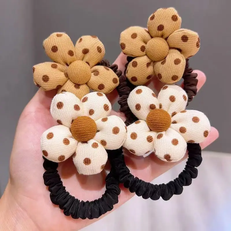 4PCS New Children's Milk Coffee Color Headband Baby Fabric Flower Hair Band Does Not Hurt Hair Rubber Band Girl Headgear
4PCS New Children's Milk Coffee Color Headband Baby Fabric Flower Hair Band Does Not Hurt Hair Rubber Band Girl Headgear