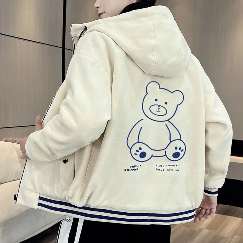 New 2023 Winter Men Hooded Fleece Jacket Bear Parka Coat Men Winter Casual Tactical Outwear Male Thick Warm Bomber Military 3XL
New 2023 Winter Men Hooded Fleece Jacket Bear Parka Coat Men Winter Casual Tactical Outwear Male Thick Warm Bomber Military 3XL