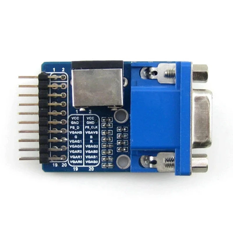 Изысканный модуль VGA к PS2 Тестовый модуль VGA PS2 Плата адаптера Макетная плата
Изысканный модуль VGA к PS2 Тестовый модуль VGA PS2 Плата адаптера Макетная плата